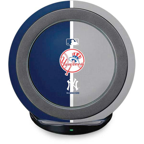 MLB New York Yankees Split Fast Charge Wireless Charging Stand Skin